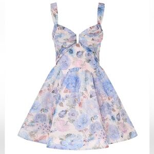 New Zimmermann 
REBELLION DRAPE MINI DRESS S size 1 small